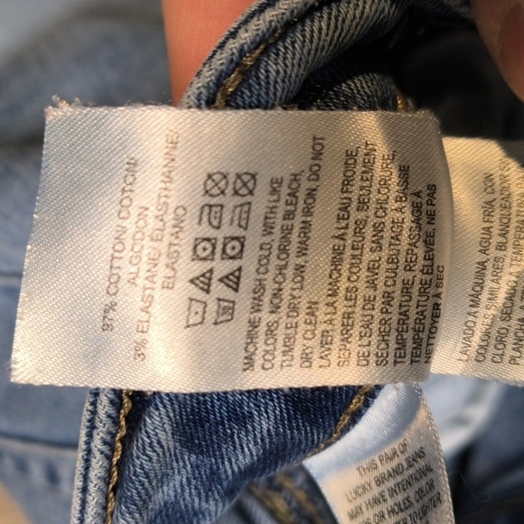 sac906🍀Low Rise Lolita Super Skinny w/25" Inseam Lucky Brand Denim Jeans - Picture 8 of 8